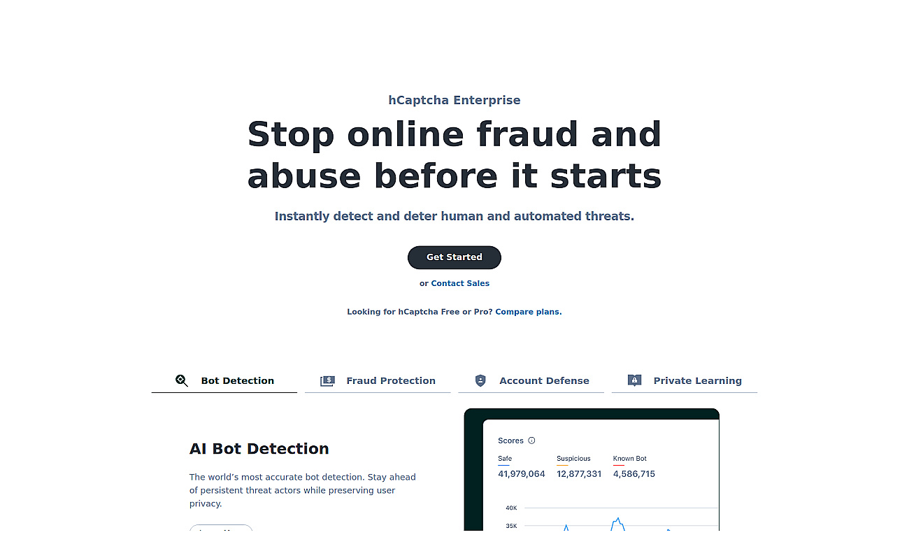 Botstop.com screenshot