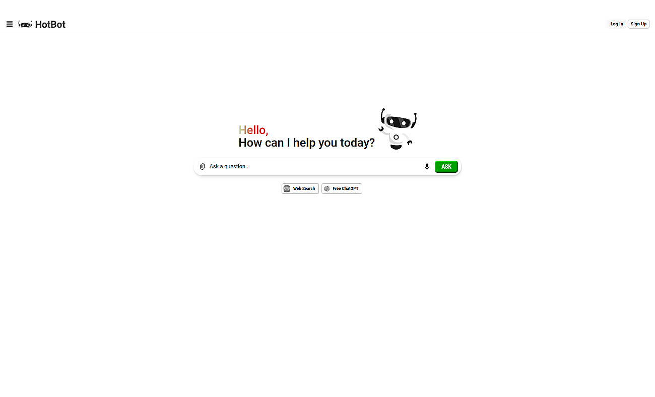 HotBot screenshot