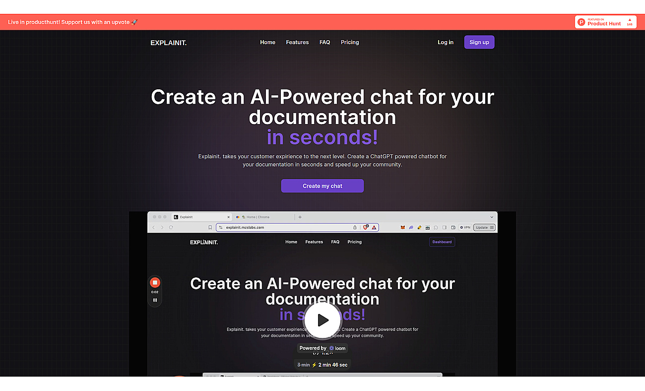 Explainit screenshot