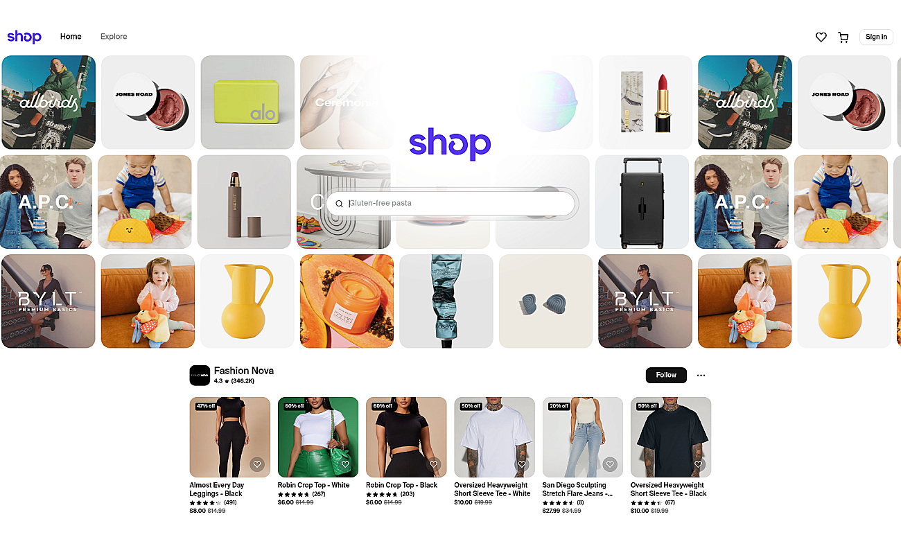 Shop By Shopify screenshot