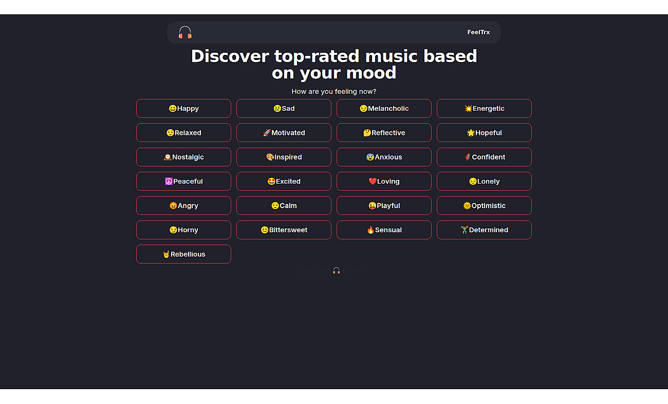 Feel trx screenshot