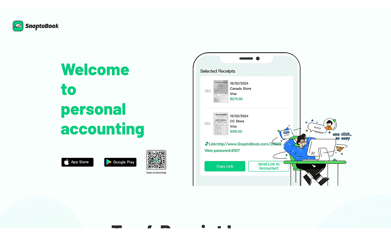 Snaptobook screenshot