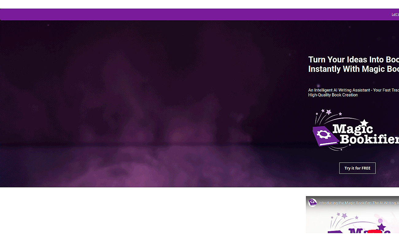 Magic Bookifier screenshot