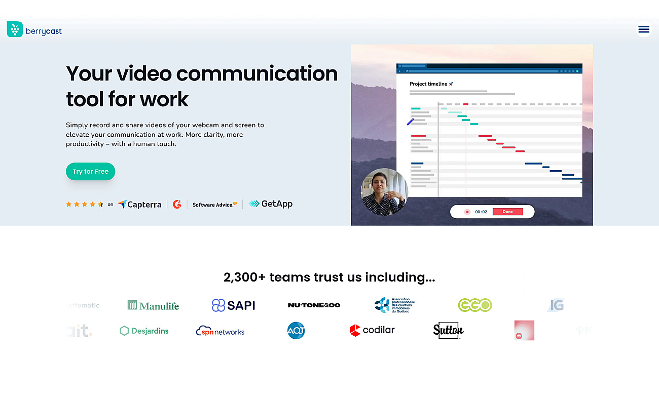 Berrycast screenshot