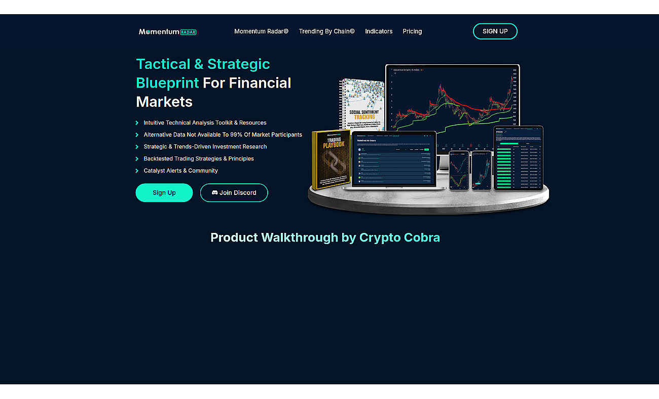 Momentum Radar screenshot