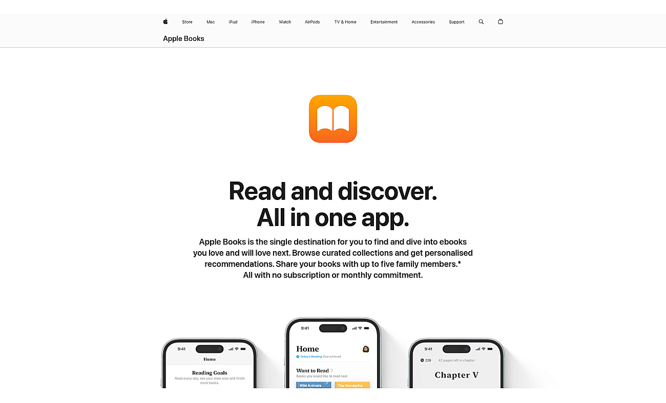 Apple Books screenshot