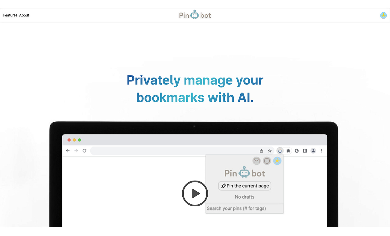 Pinbot screenshot