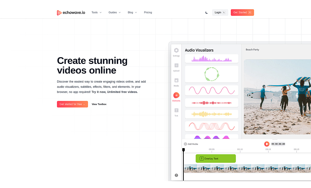 EchoWave screenshot