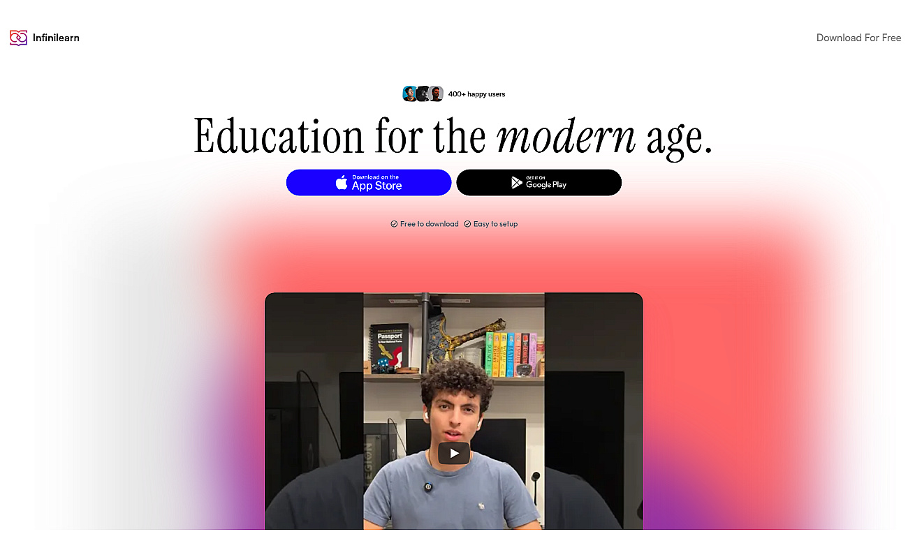 Infinilearn screenshot