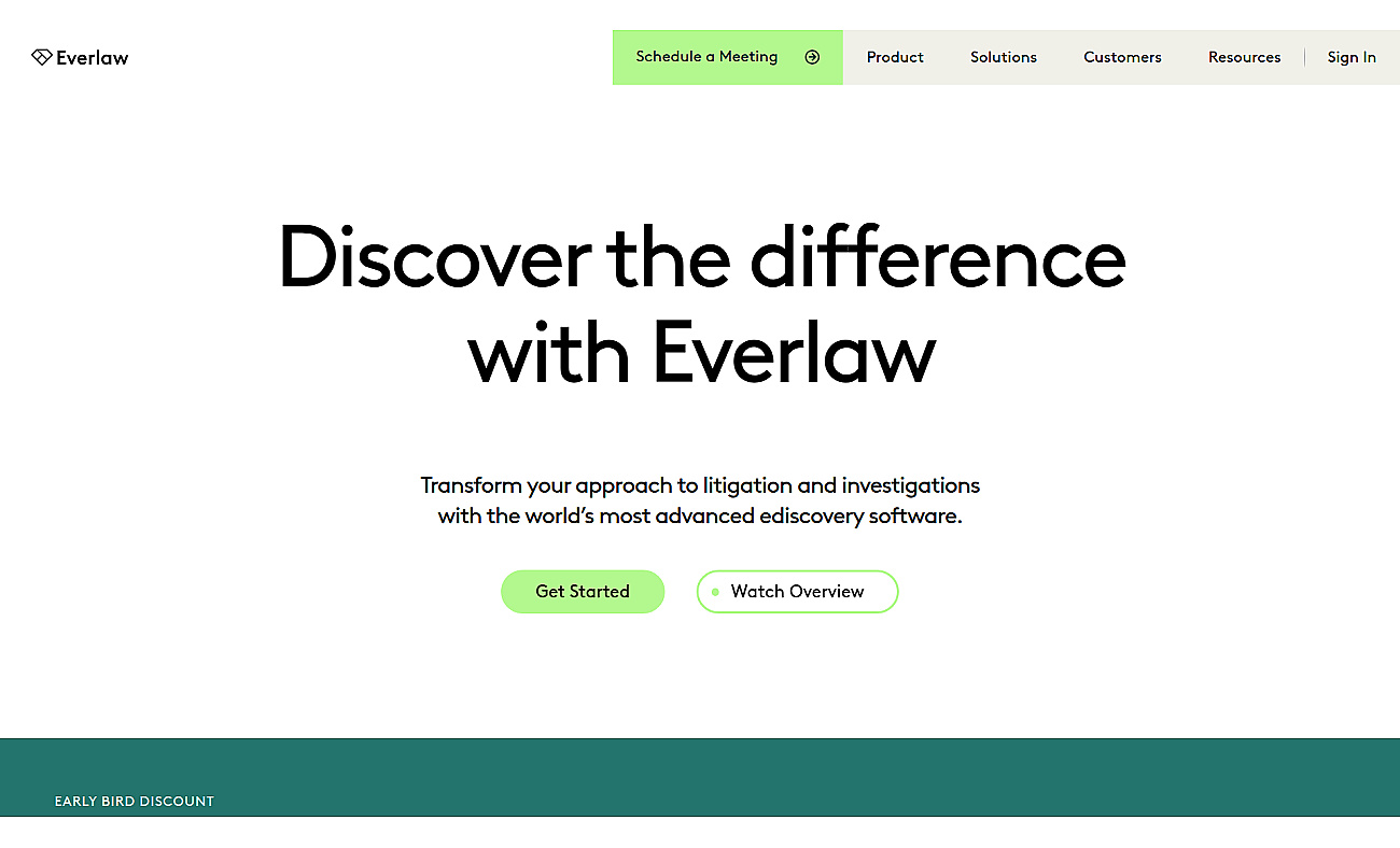 Everlaw screenshot
