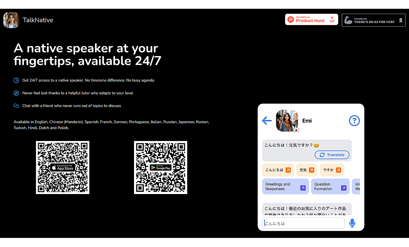 TalkNative screenshot