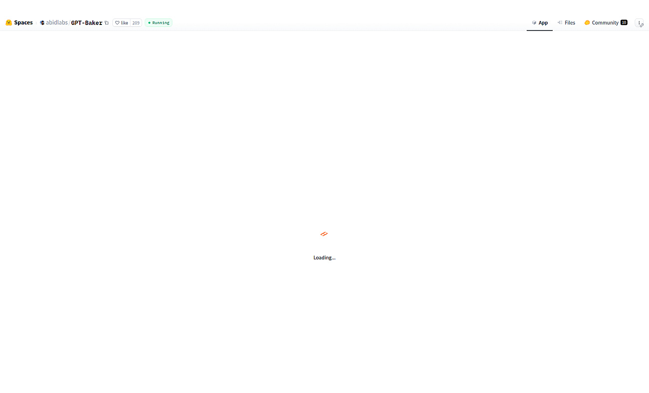 GPT Baker screenshot