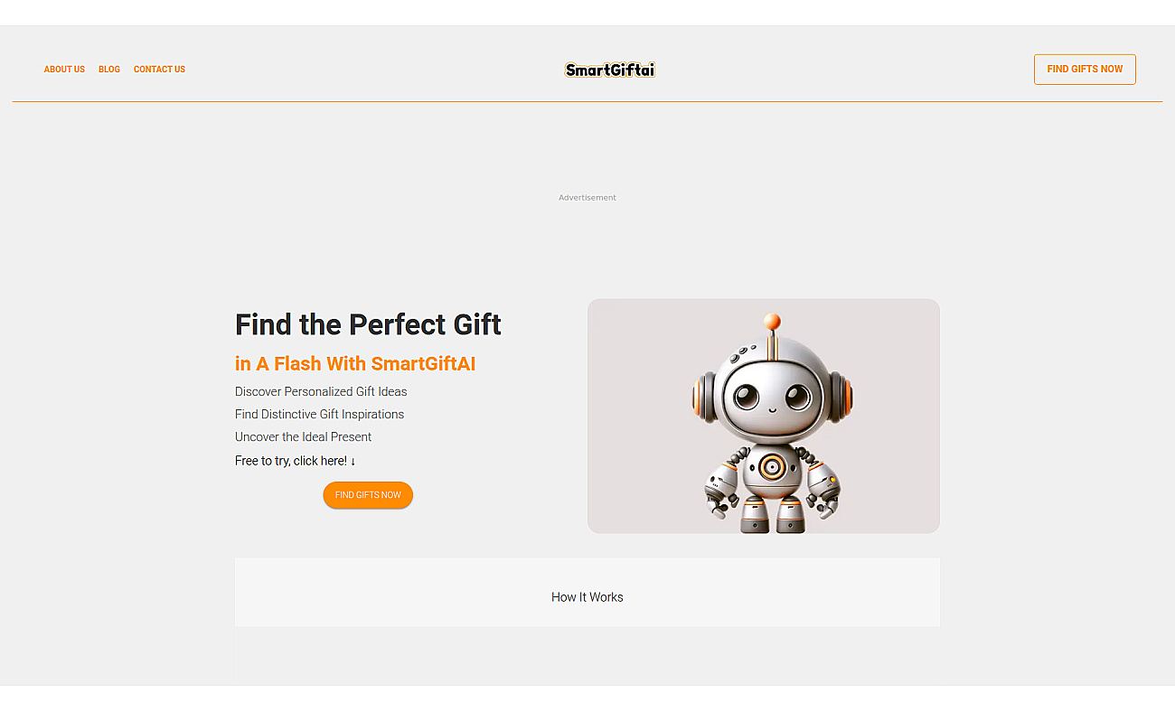 Smartgiftai screenshot