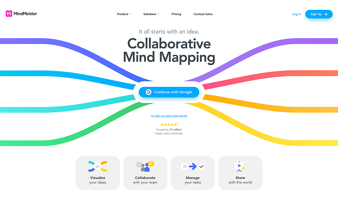 MindMeister screenshot
