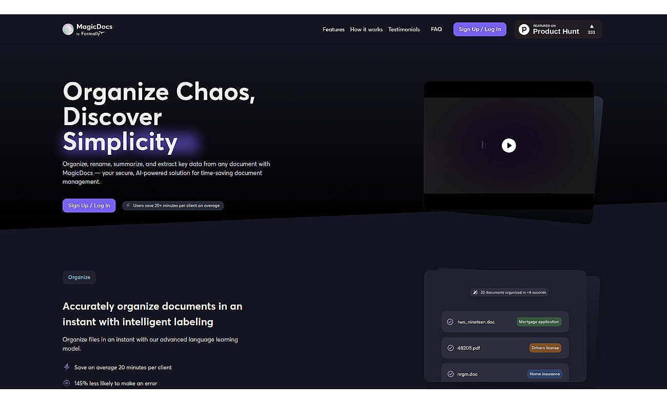 MagicDocs screenshot