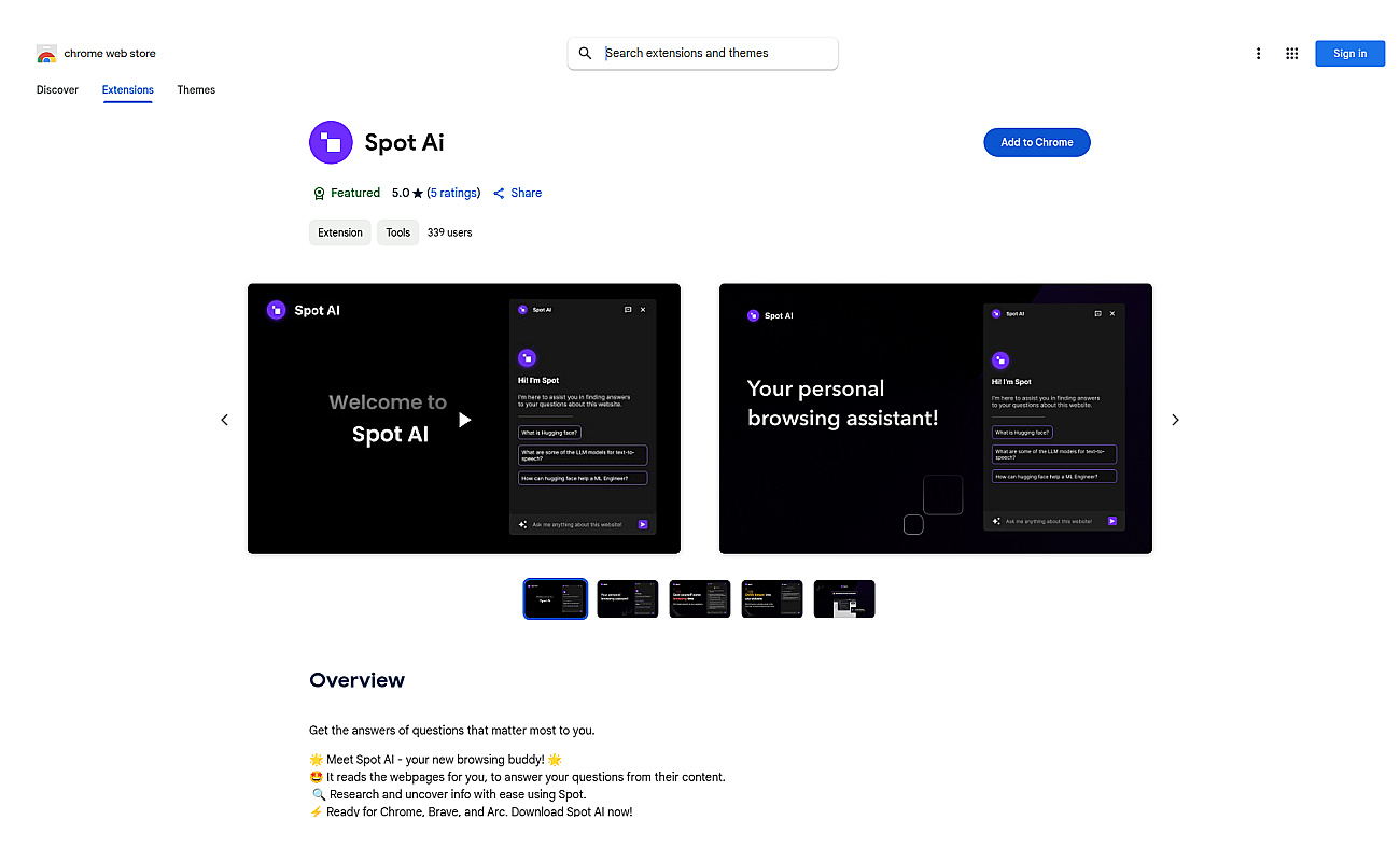Spot AI screenshot