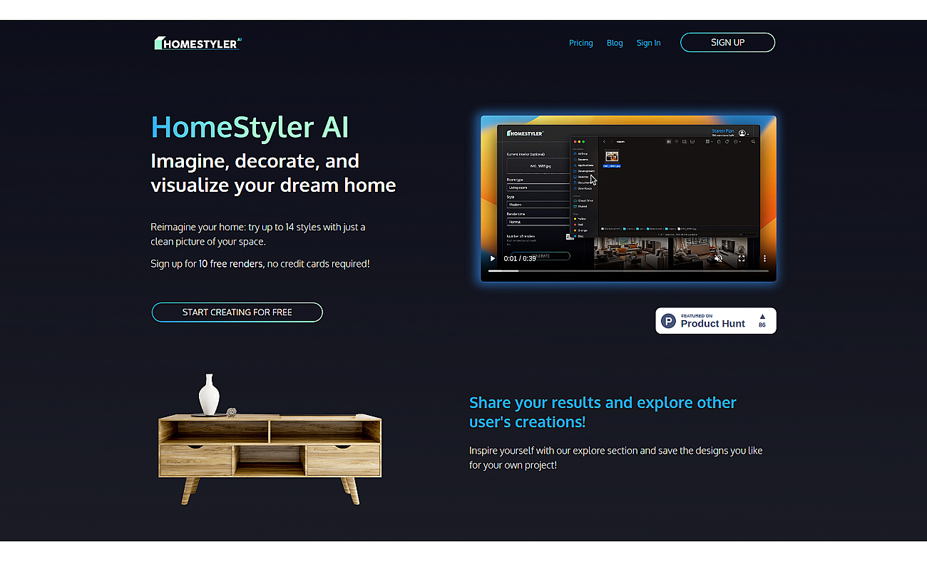 HomestylerAI screenshot