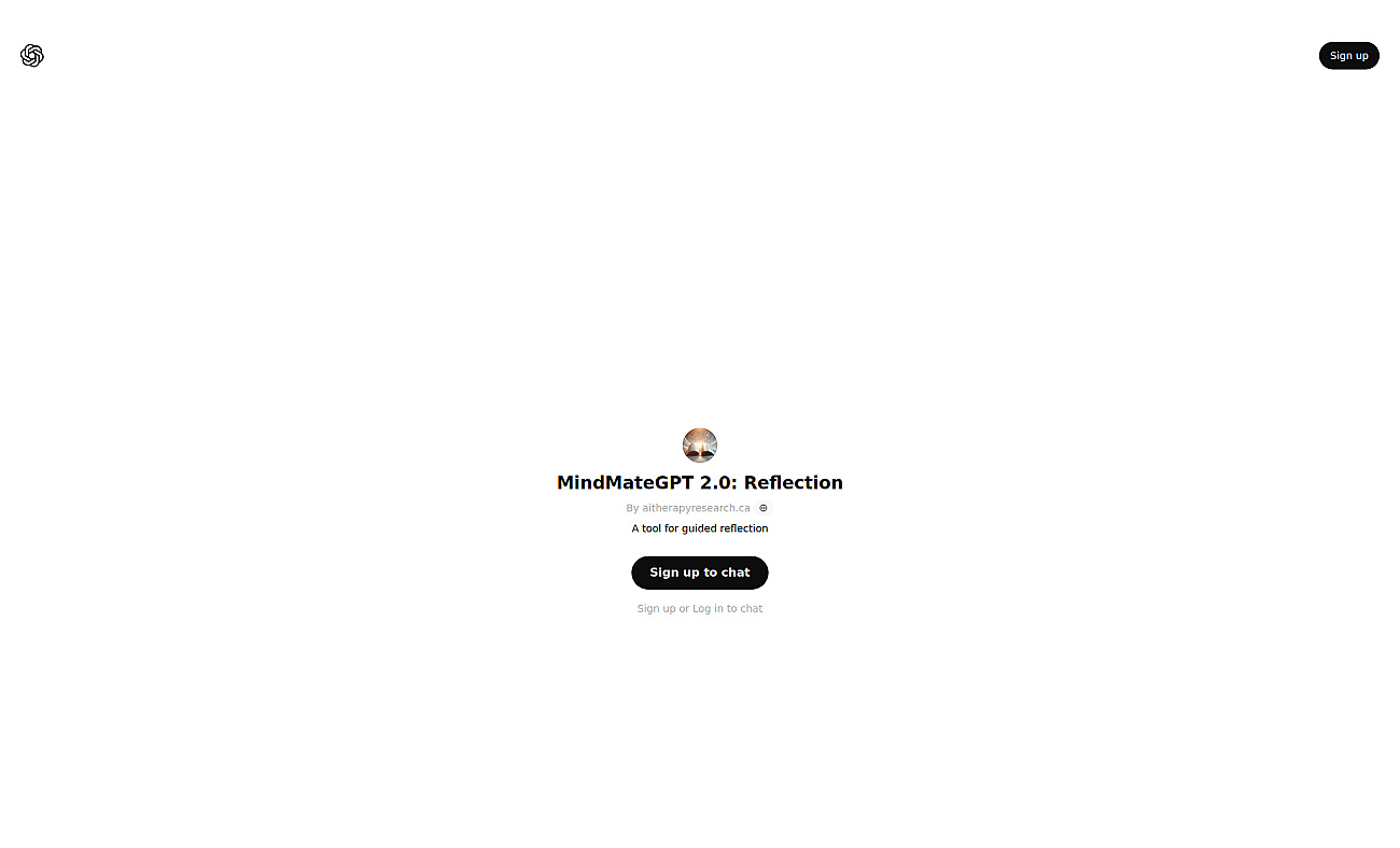 MindMateGPT screenshot