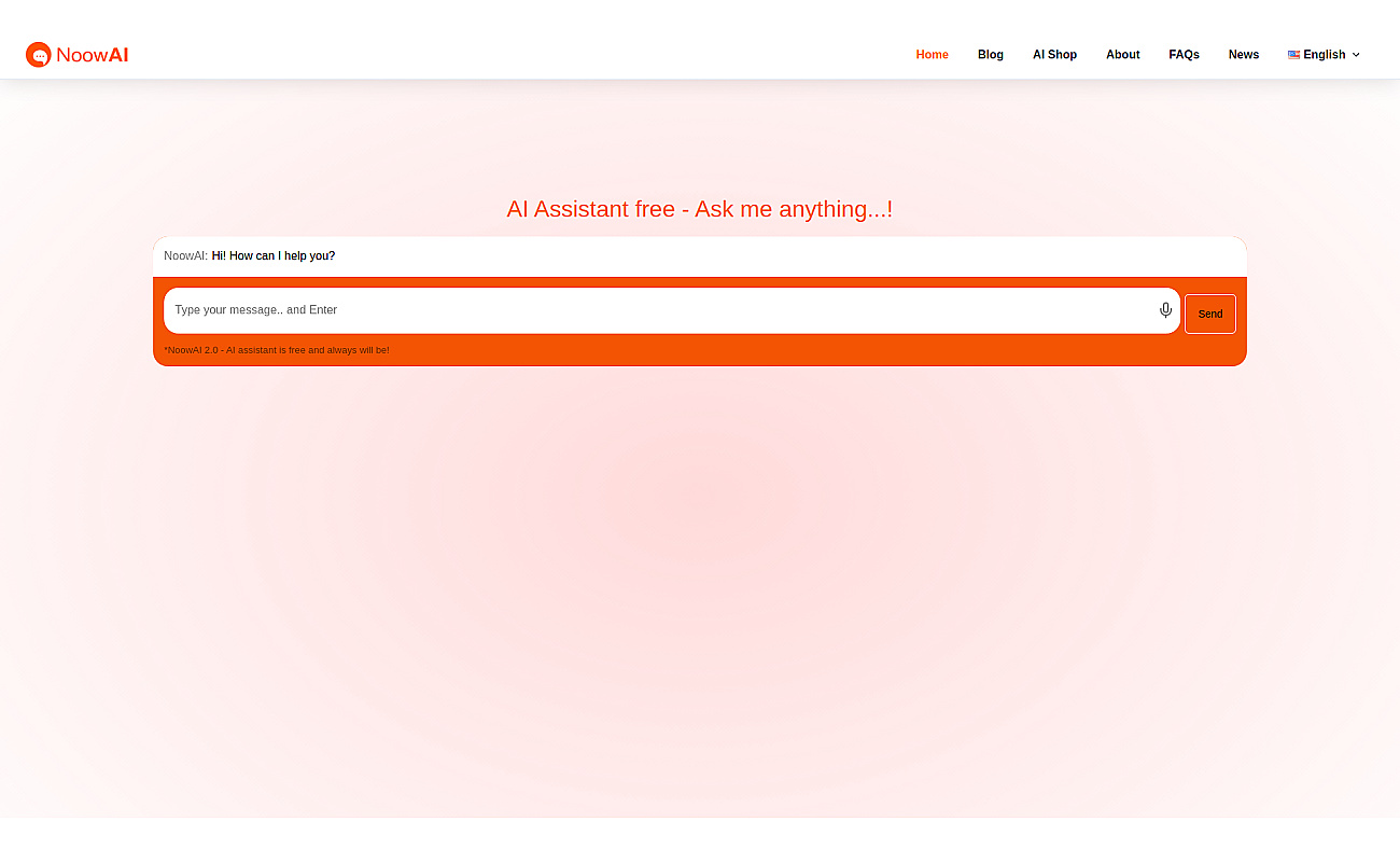 NoowAI screenshot