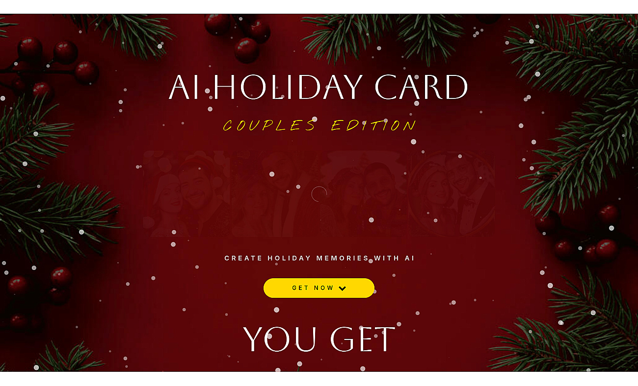 AI Holiday Cards screenshot