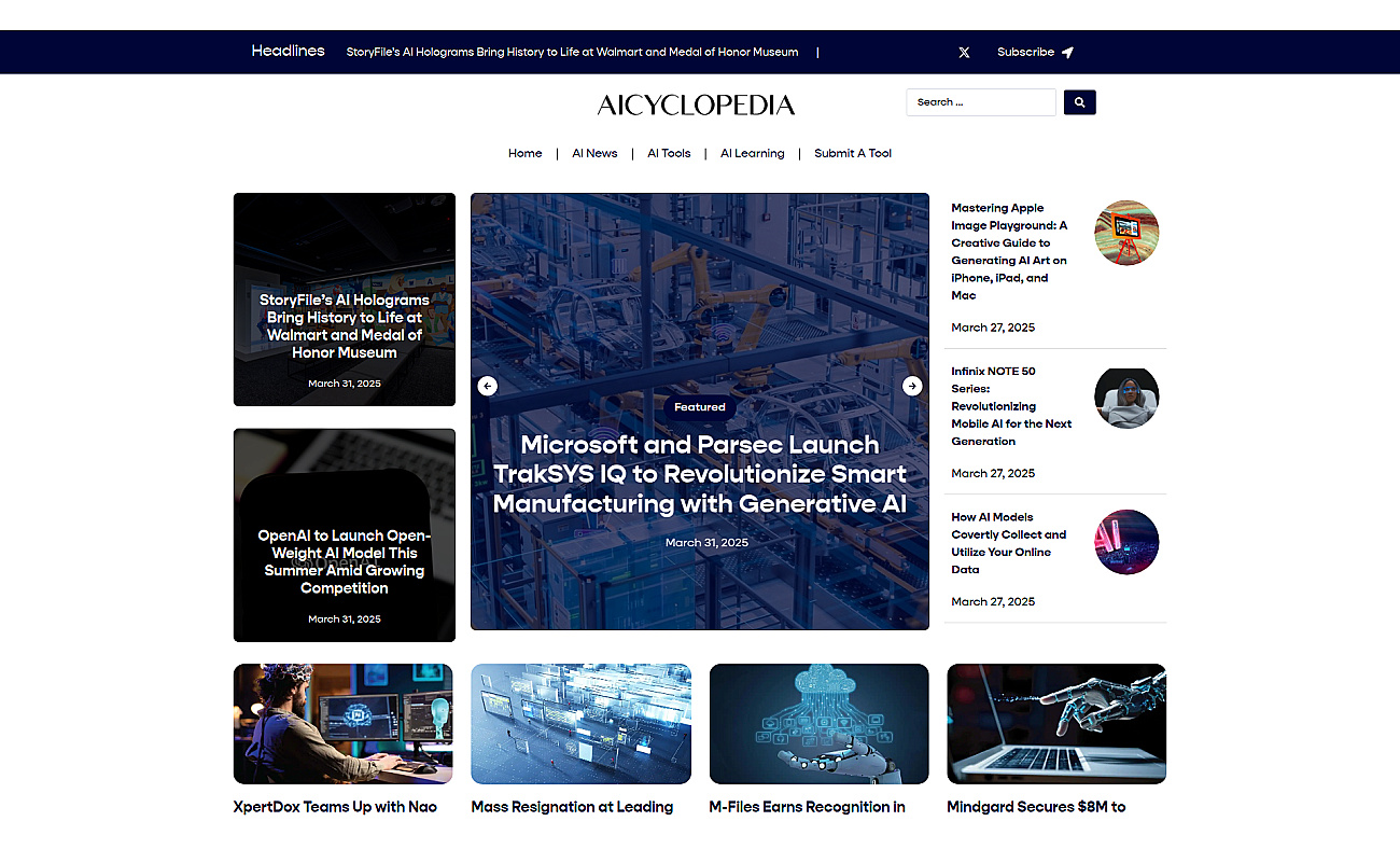 AIcyclopedia screenshot