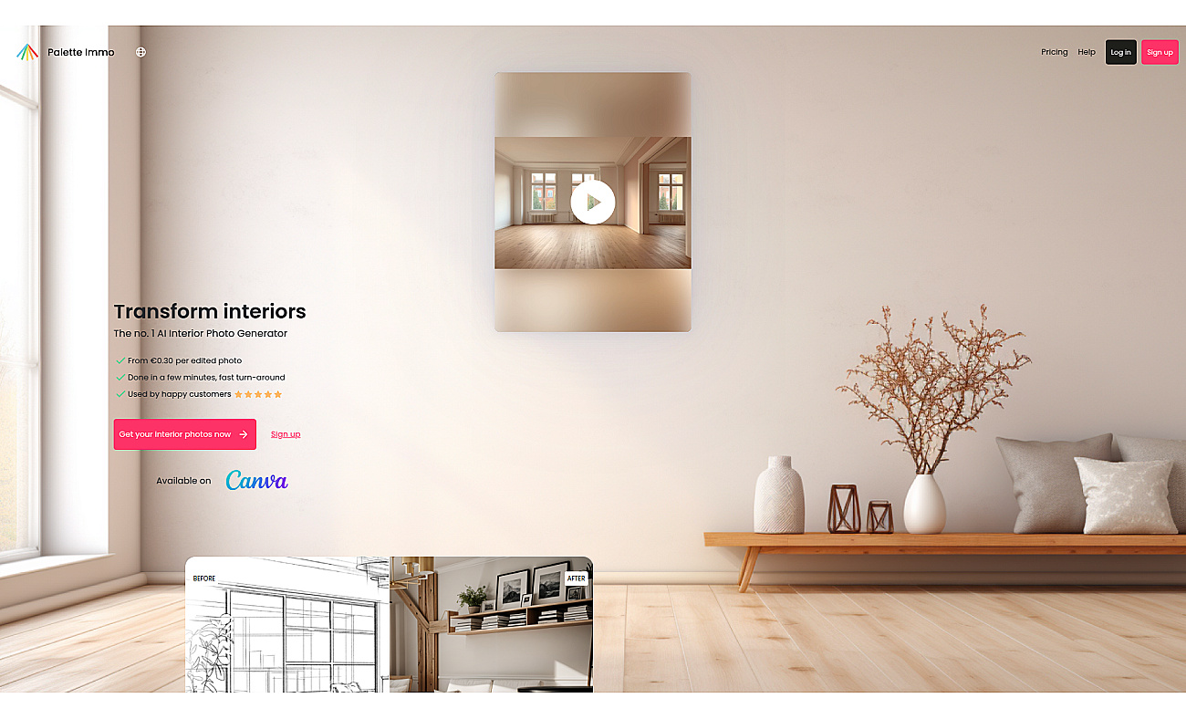 Palette Immo screenshot