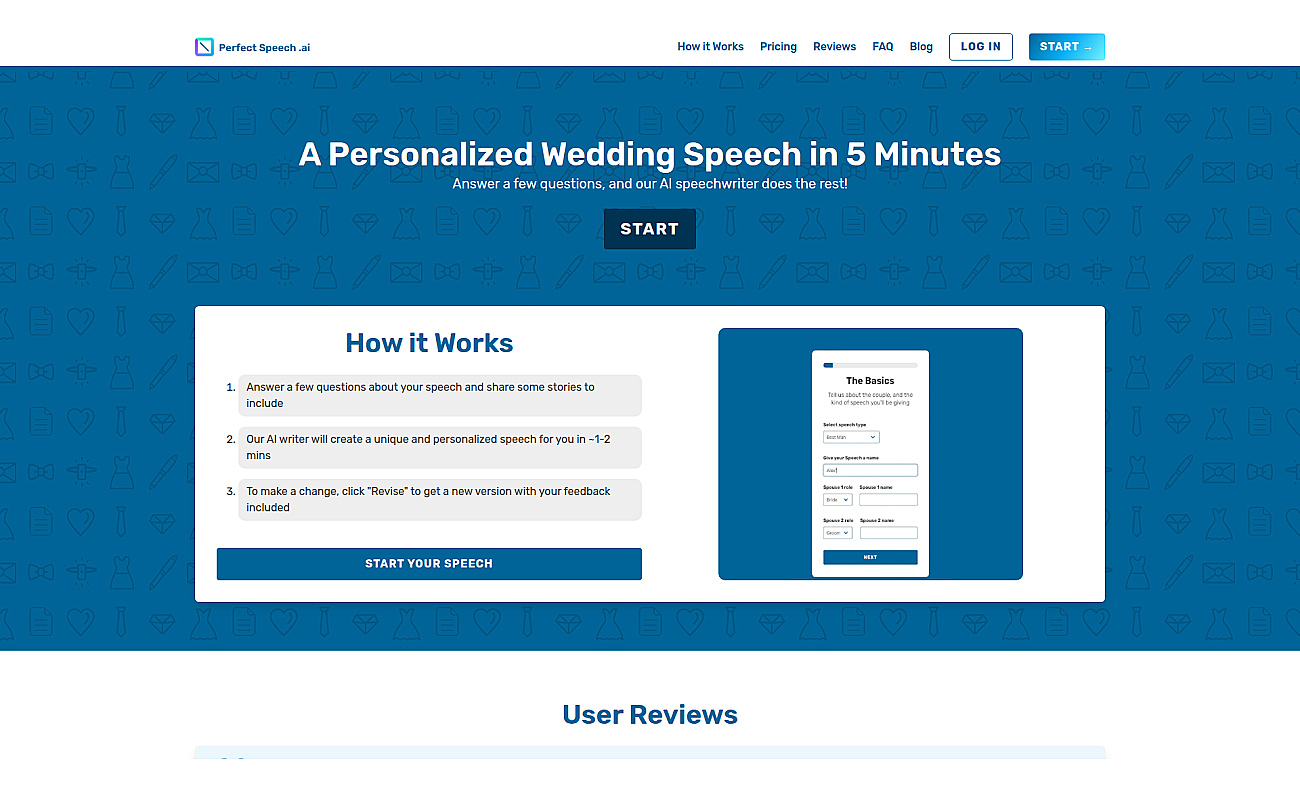 Perfectspeech.ai screenshot