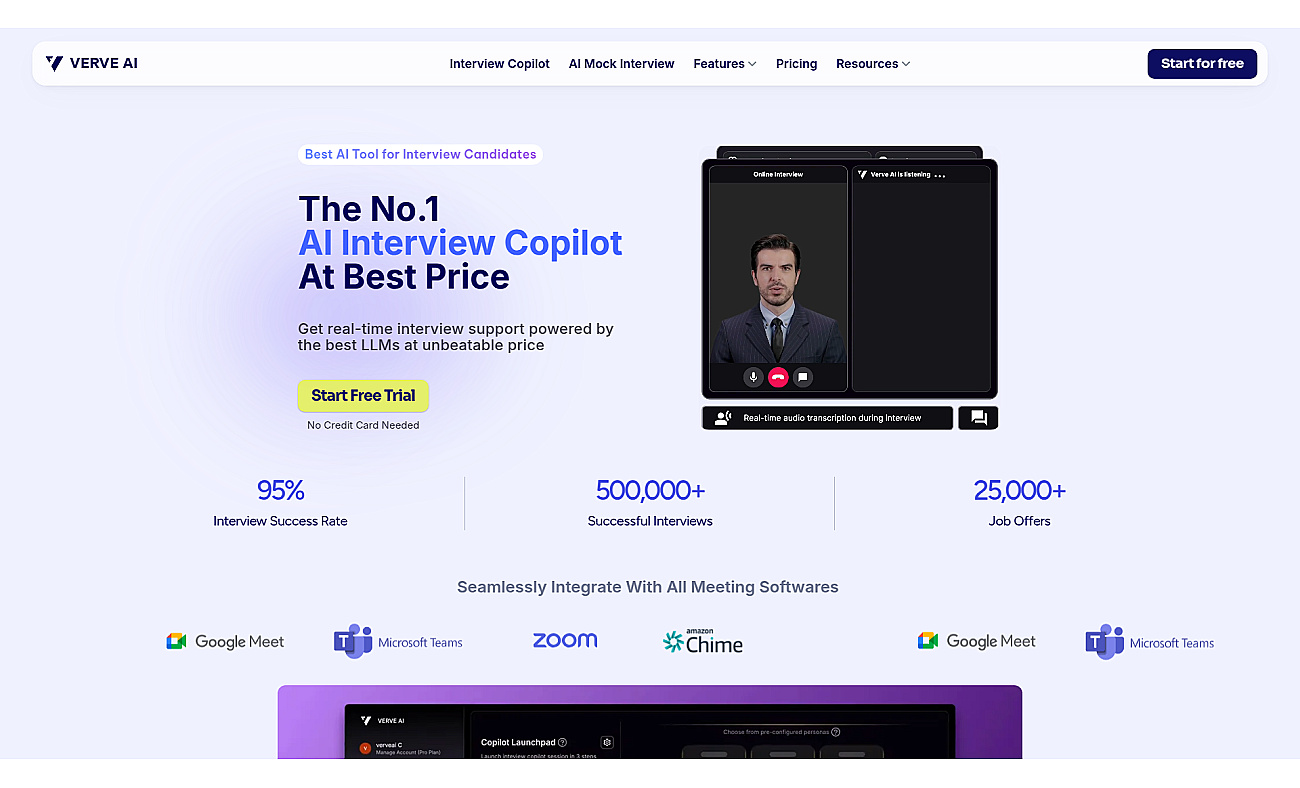 Verve AI - Interview Copilot screenshot