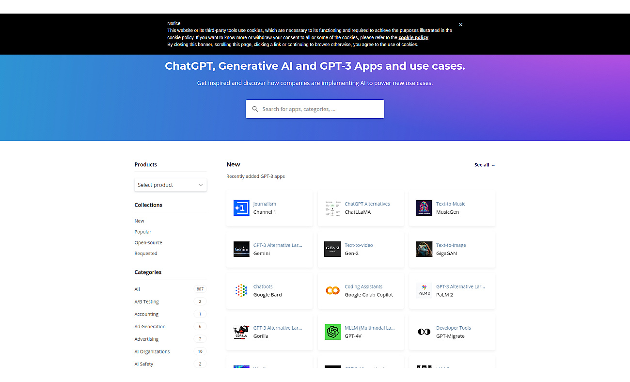 GPT-3 Demo screenshot
