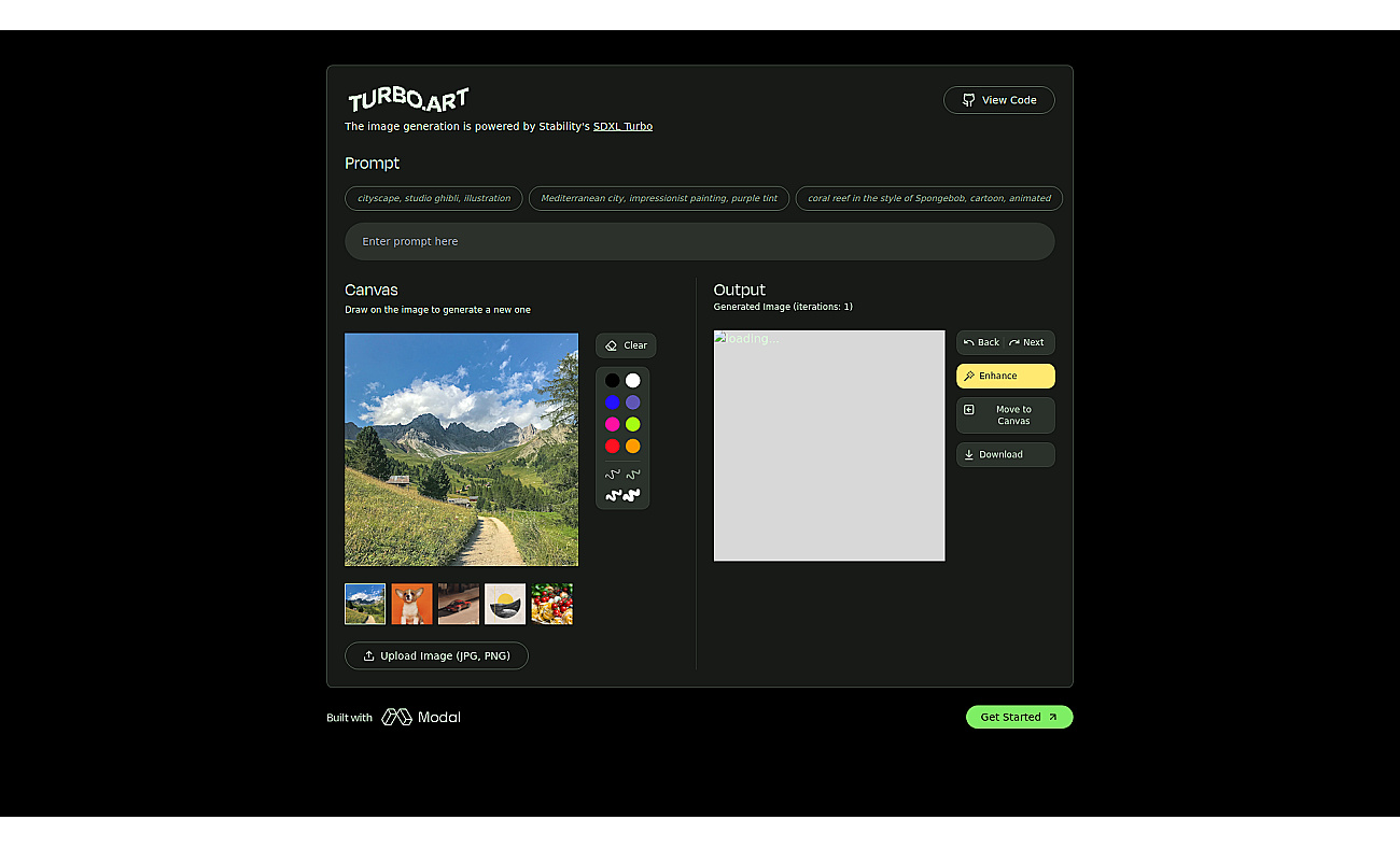 Turbo.Art screenshot