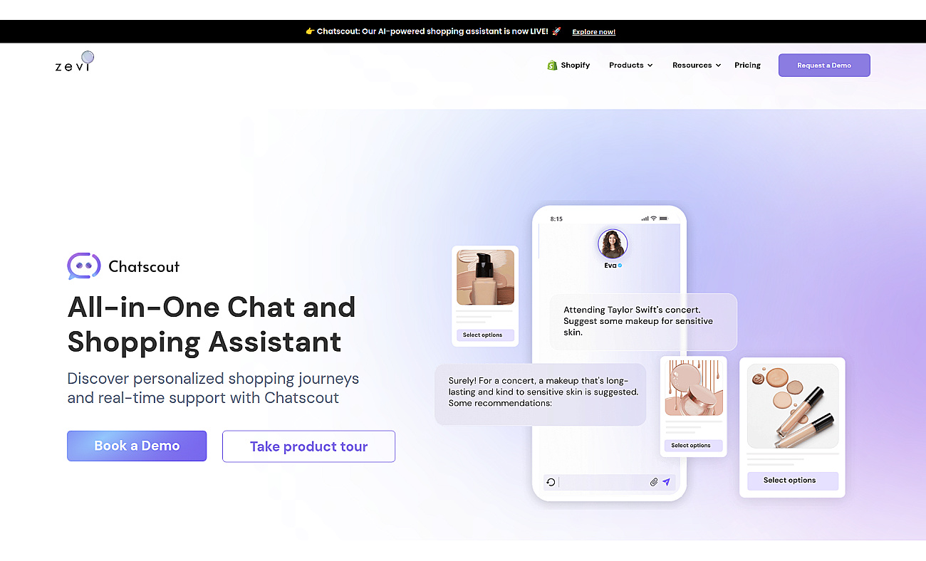 Chatscout screenshot