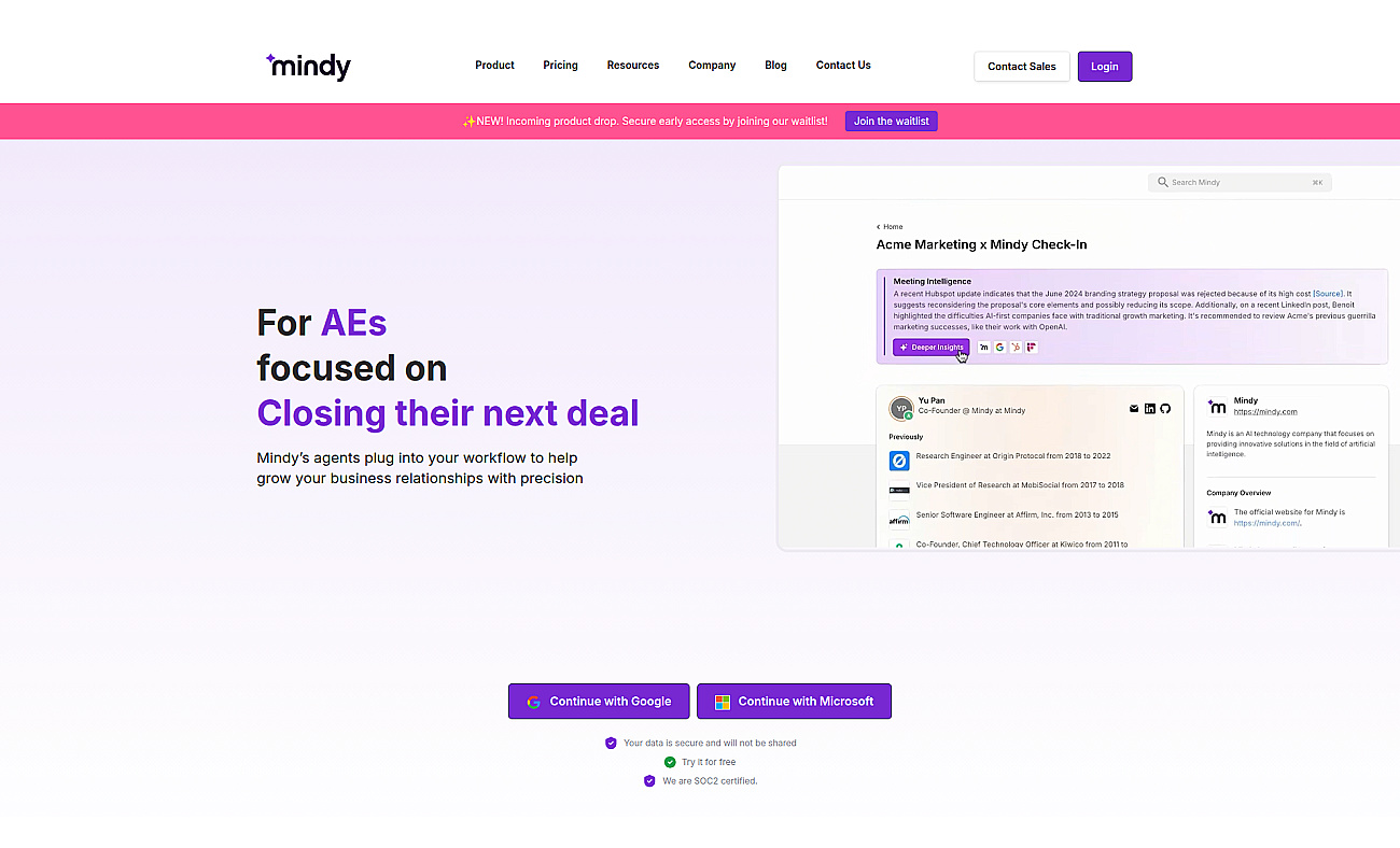 Mindy screenshot