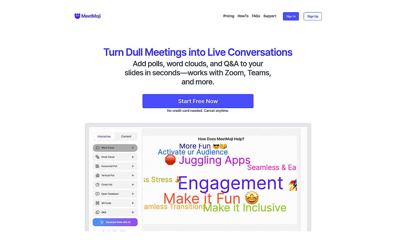 MeetMoji screenshot