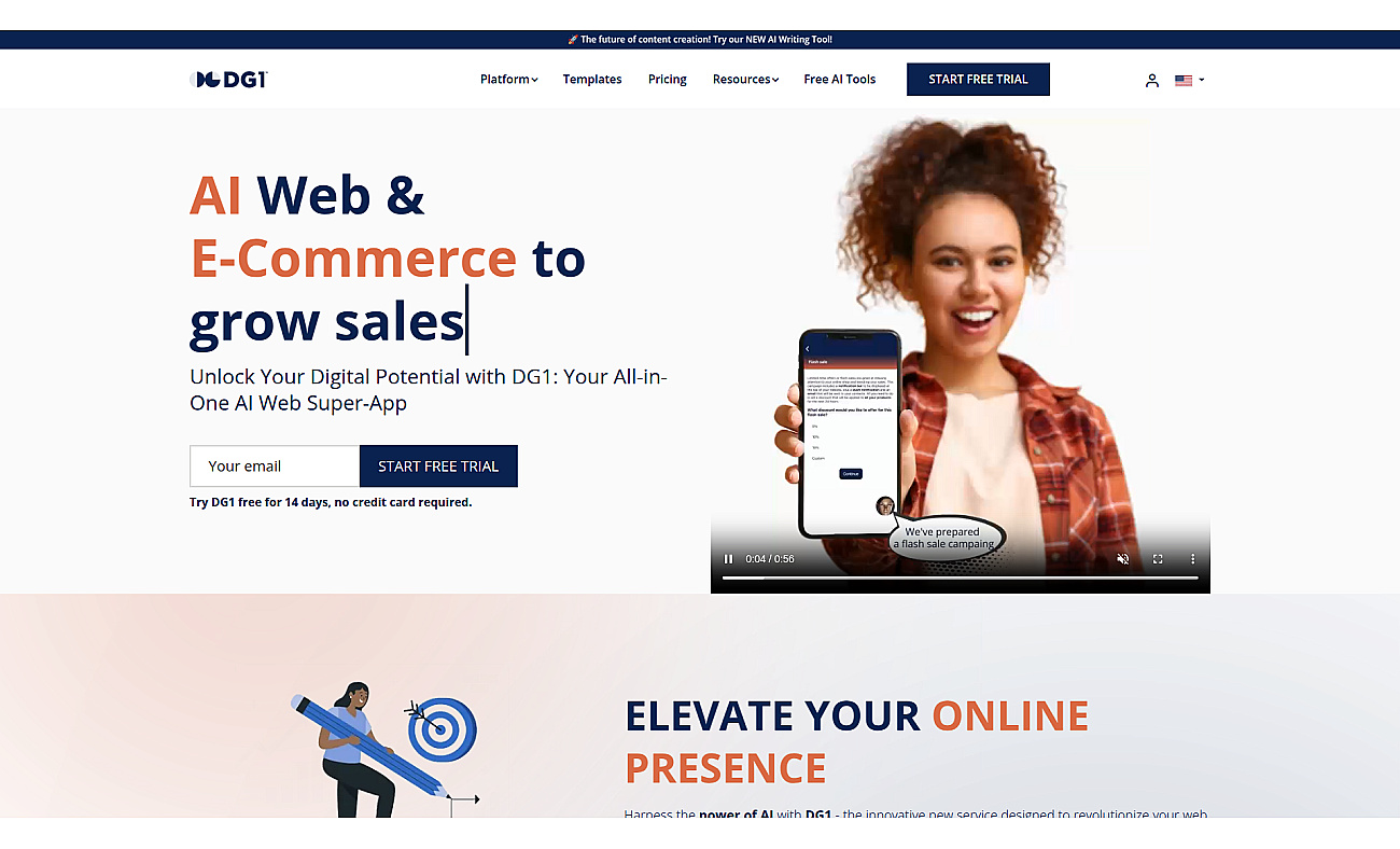 DG1.com screenshot