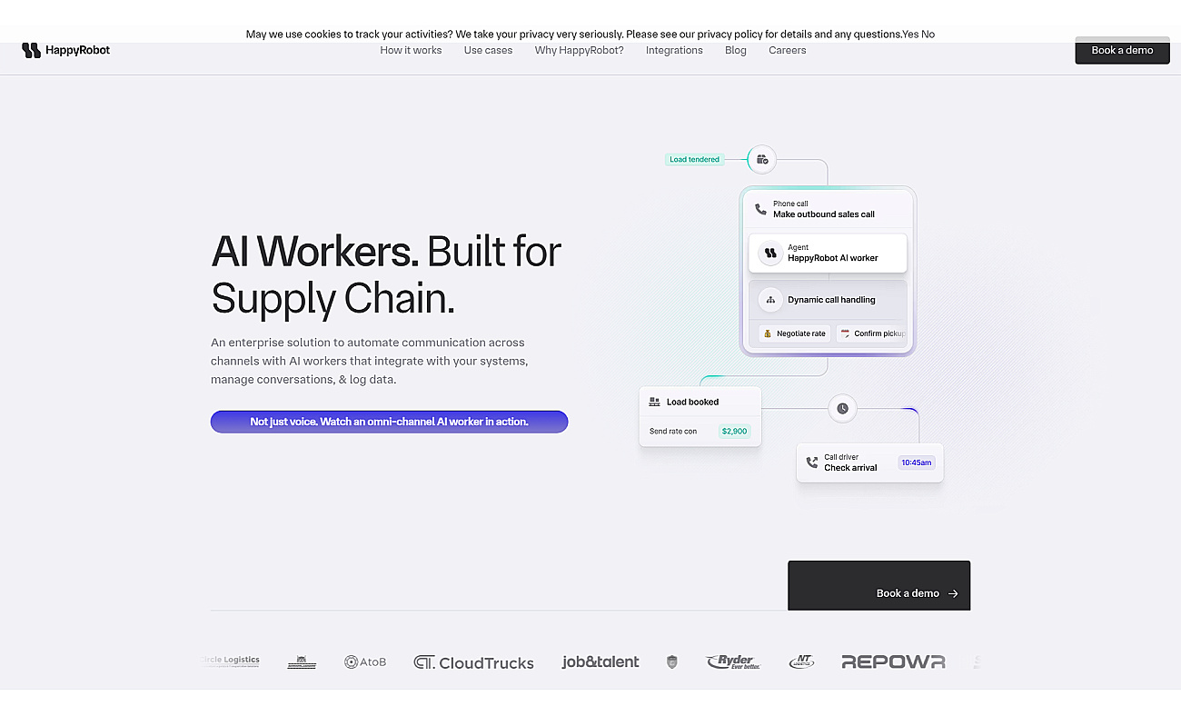 HappyRobot screenshot