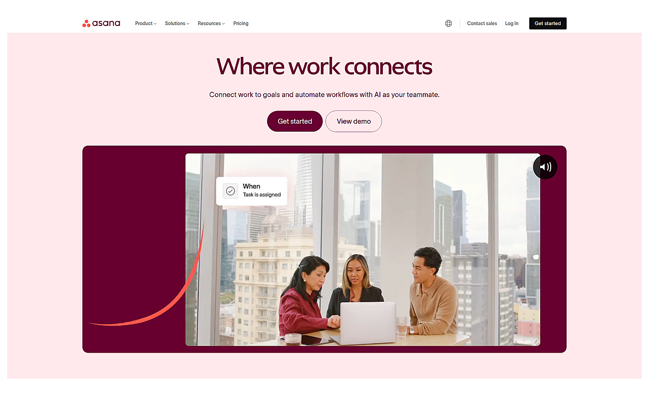 Asana screenshot