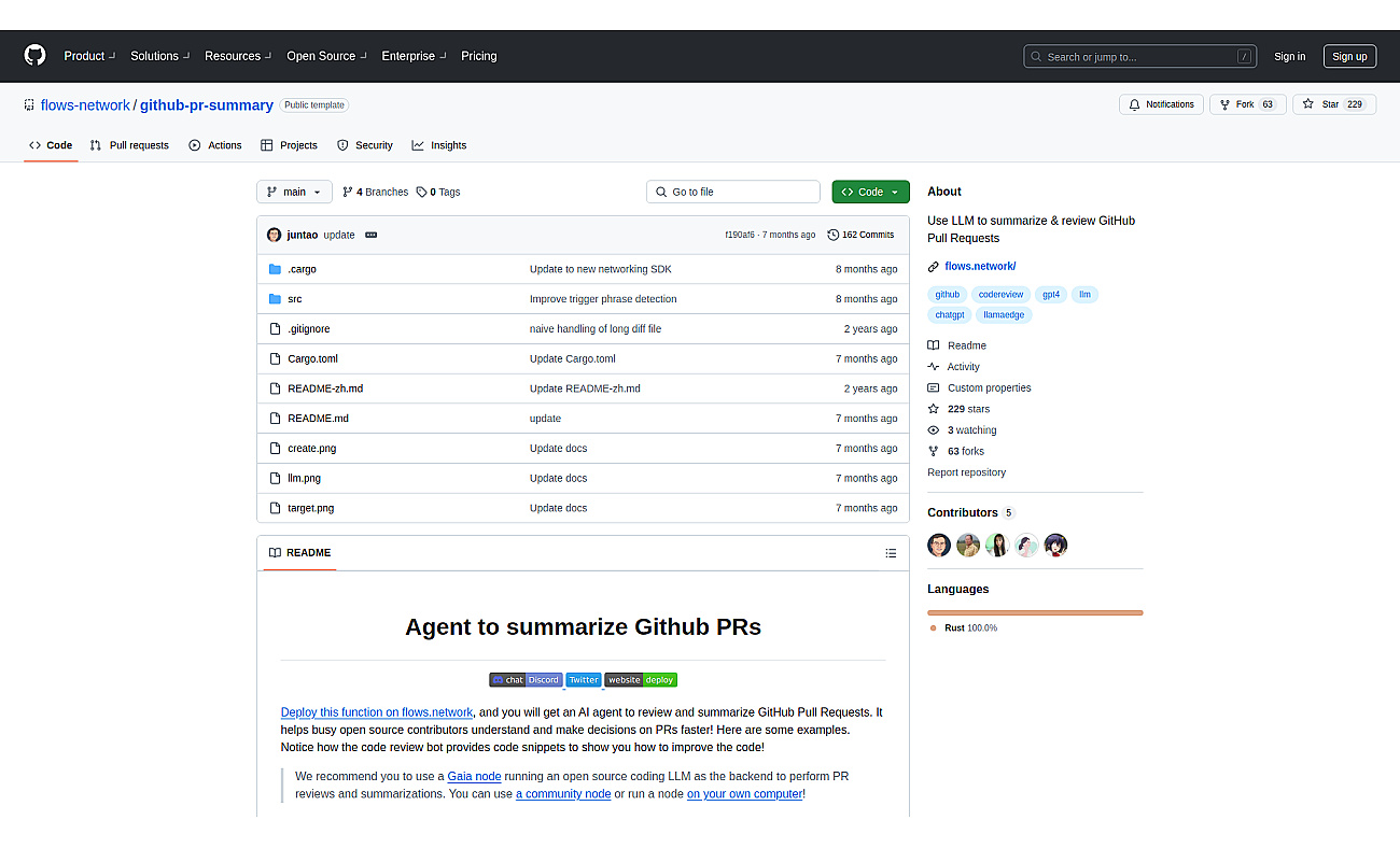 GPT Nitro for Github PR screenshot