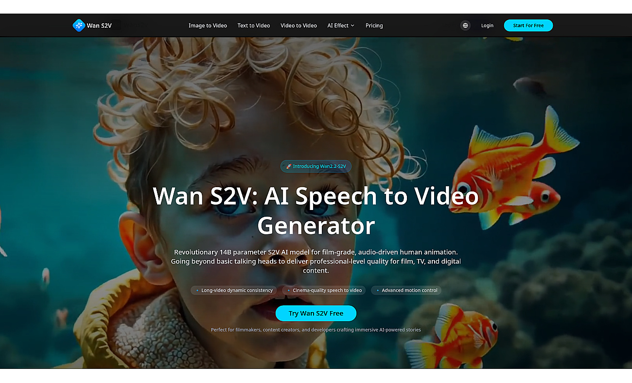 Wans2v screenshot