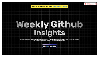 Weekly github