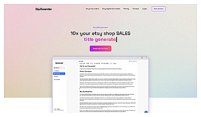 EtsyGenerator