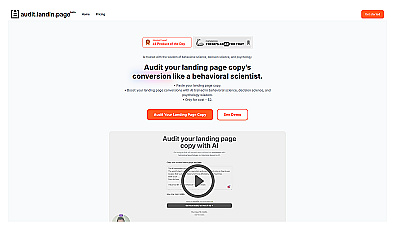Audit Landin Page