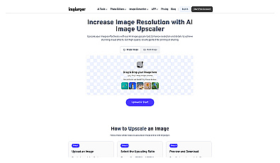 AI Image Upscaler on AI Image Enlarger