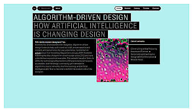 Algorithm-Driven Design