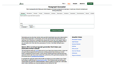 Paragraph Generator