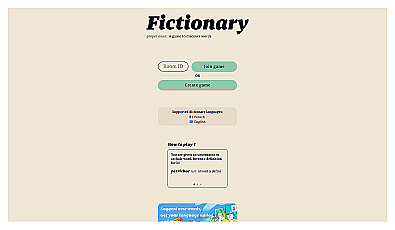 Fictionary