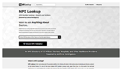 NPI Lookup