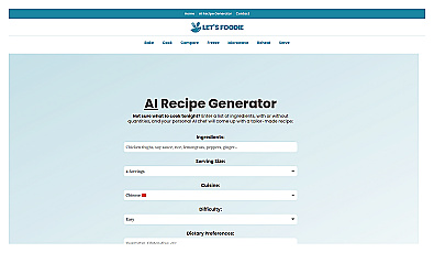 Recipes By AI
