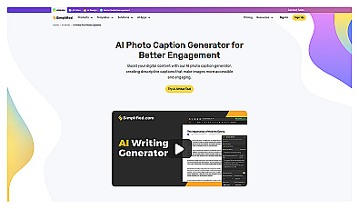 Simplified Image Captions