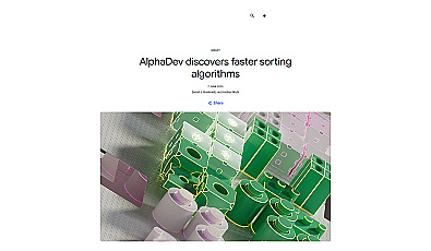 AlphaDev - Google DeepMind