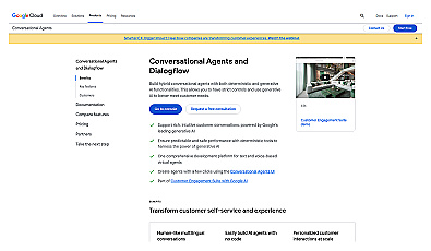 Google Dialogflow Enterprise Edition